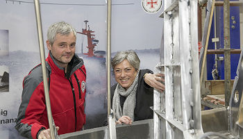Kiellegung des Seenotrettungsbootes SRB 68 ©DGzRS/Martin Stöver