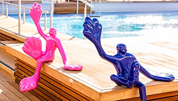 Kunst an Bord der Mein Schiff 6 © TUI Cruises
