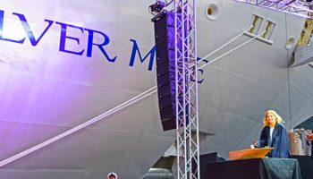 Tauffeier der Silver Muse © Silversea