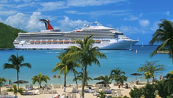 Privatstrand auf den Bahamas © Carnival Cruise Line