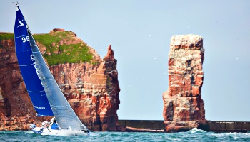 Zur Nordseewoche kommen Dutzende Yachten nach Helgoland © Hinrich Franck