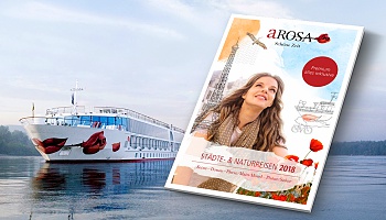 Der neue A-ROSA-Katalog © A-ROSA