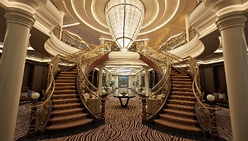 Seven Seas Explorer Atrium©Regent Seven Seas Cruises®