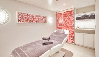 Der neu gestaltete Massageraum © Hapag-Lloyd Cruises / Wyrwa