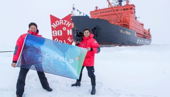 Andreas Ewels am Nordpol © ZDF