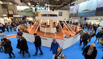 REISEN HAMBURG 2017, Halle B 5, Kreuzfahrtdeck © Hamburg Messe und Congress / Hartmut Zielke
