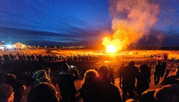 Biikebrennen in St. Peter-Ording © Oliver Franke