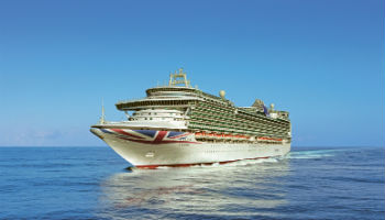 Nimmt Kurs auf Norwegen: die Ventura von P&O Cruises © P&O Cruises