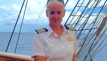 Kathryn Whittaker wird erste Kapitänin auf der SEA CLOUD II © Sea Cloud Cruises