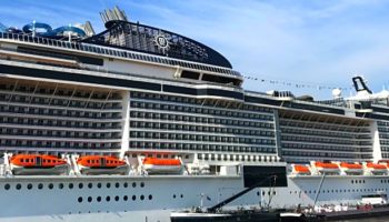 MSC Meraviglia in Hamburg © Melanie Kiel