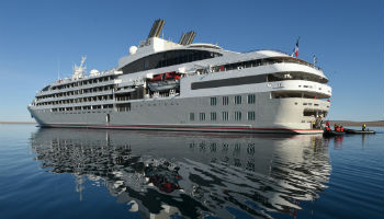 PONANT Le Soléal Heckansicht © Ponant - Nathalie Michel