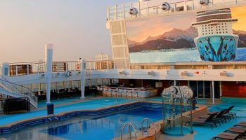 Die erste Fahrt auf der Norwegian Bliss © Melanie Kiel