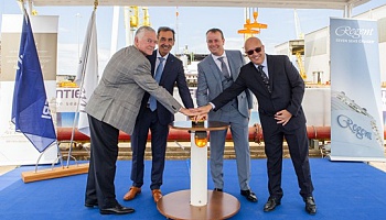 Kiellegung der Splendor © Regent Seven Seas