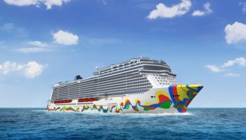 Rumpfbemalung der Norwegian Encore enthüllt © Norwegian Cruise Line