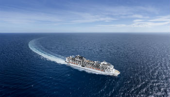 Die MSC Grandiosa © MSC Cruises