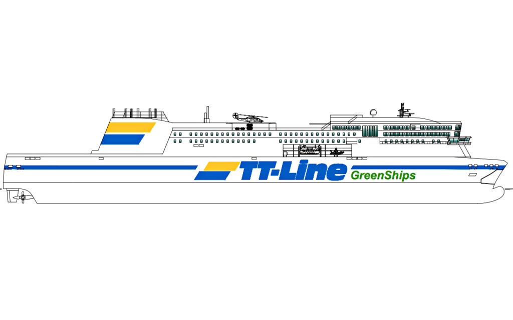 Neues Green Ship © TT-Line