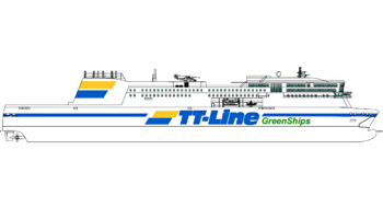 Neues Green Ship © TT-Line