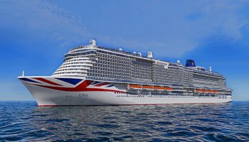 Die neue Iona ist in der Premierensaison in Nordeuropa unterwegs © P&O