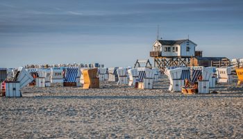 Zu den schönsten Plätzen zum Entspannen im Norden zählt der Strand von St. Peter-Ording © Foto Oliver Franke 