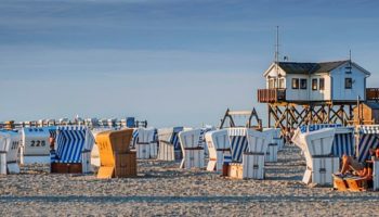 Zu den schönsten Plätzen zum Entspannen im Norden zählt der Strand von St. Peter-Ording © Foto Oliver Franke