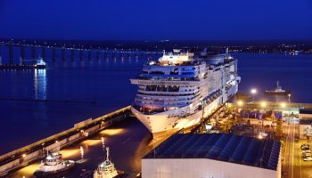 Aufschwimmen der MSC Virtuosa © Bernard Biger / Chantiers de l’Atlantique