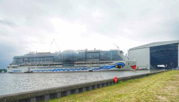 AIDAcosma präsentiert sich erstmals der Öffentlichkeit Foto: AIDA Cruises