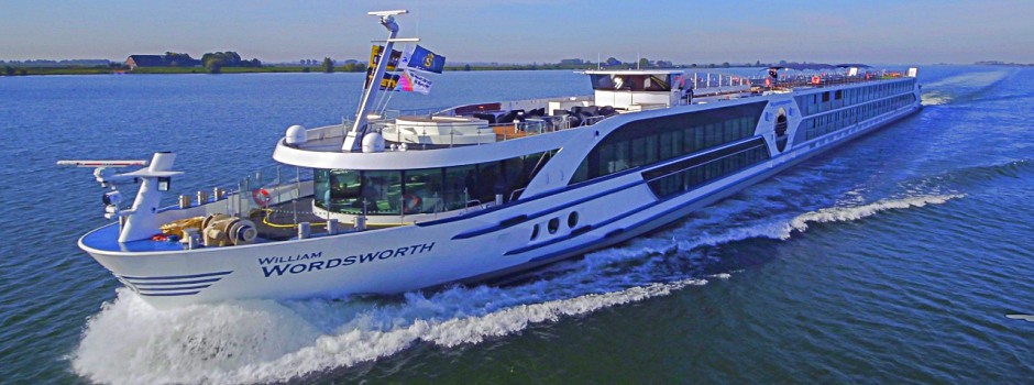 MS William Wordsworth fährt 2021 für Phoenix Reisen auf Rhein, Mosel und Donau