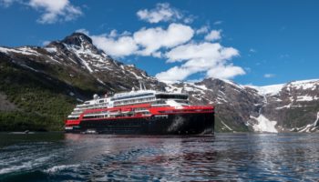 Hybrid-Expeditionsschiff MS Fridtjof Nansen © Hurtigruten